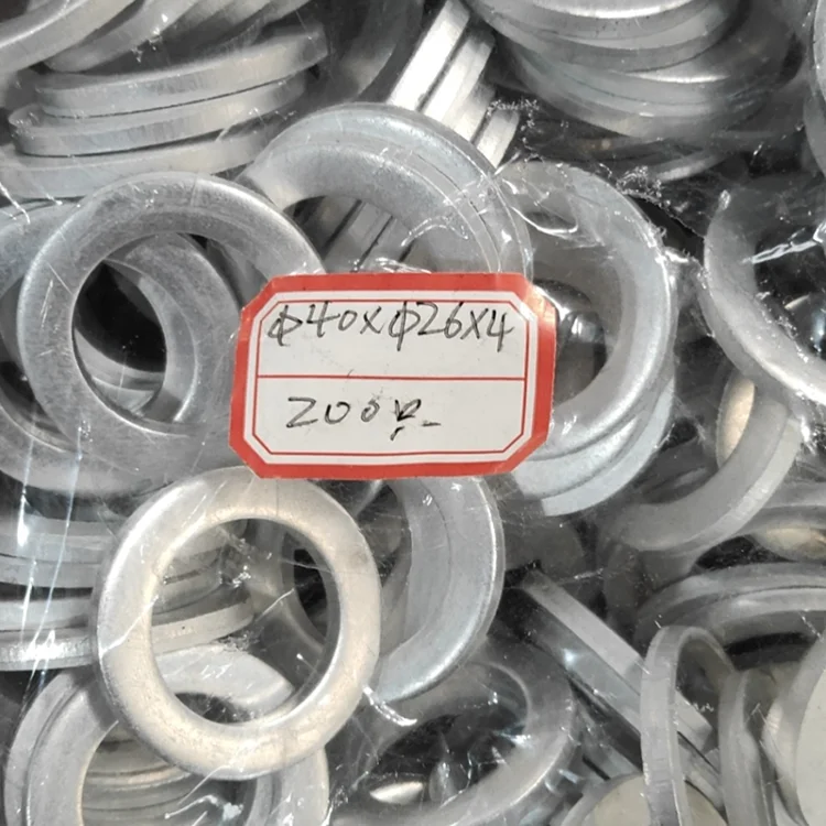  Unique design hot sale flat aluminum finishing washers m6 hydraulic jack seal o