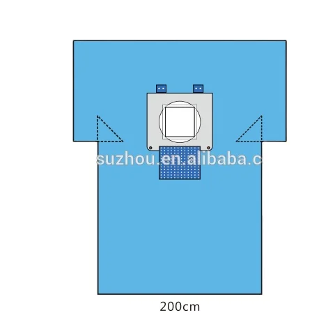 Surgical drapes pack for c section surgery cesarean drape sterile surgical drape pack hospital use medical products EO sterile O