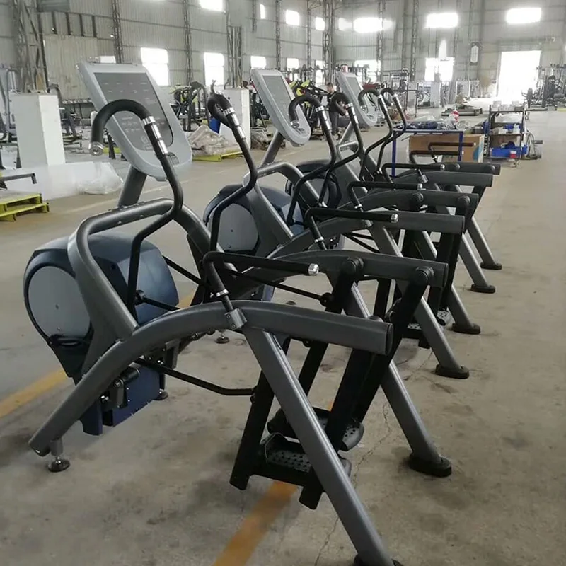 Gym Fitness Equipment Cardio Training Bodybuilding Workout Exercise Elliptical Machine Arc Cross Trainer With LED Screen