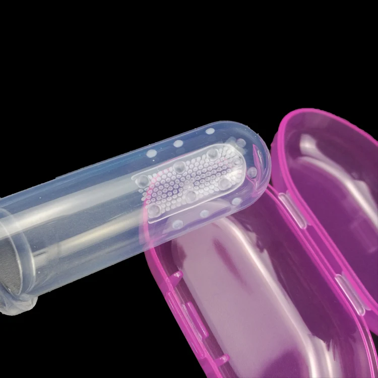  Silicone Teeth Products Finger Toothbrush For