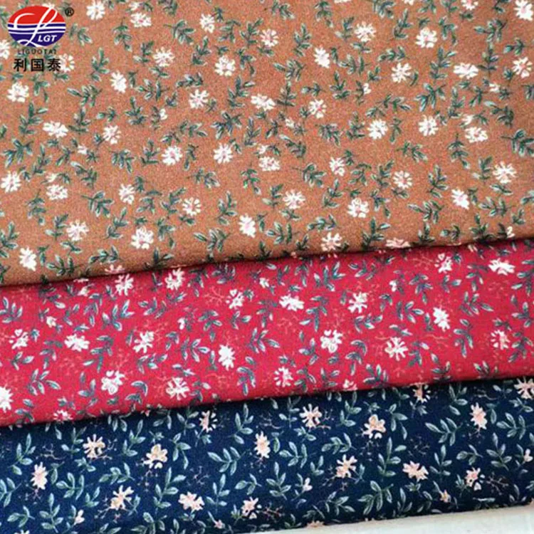 Custom Fashion Design OEM English Style Printed 100% Cotton Printed Floral poplin Fabric For Dresses Shirt