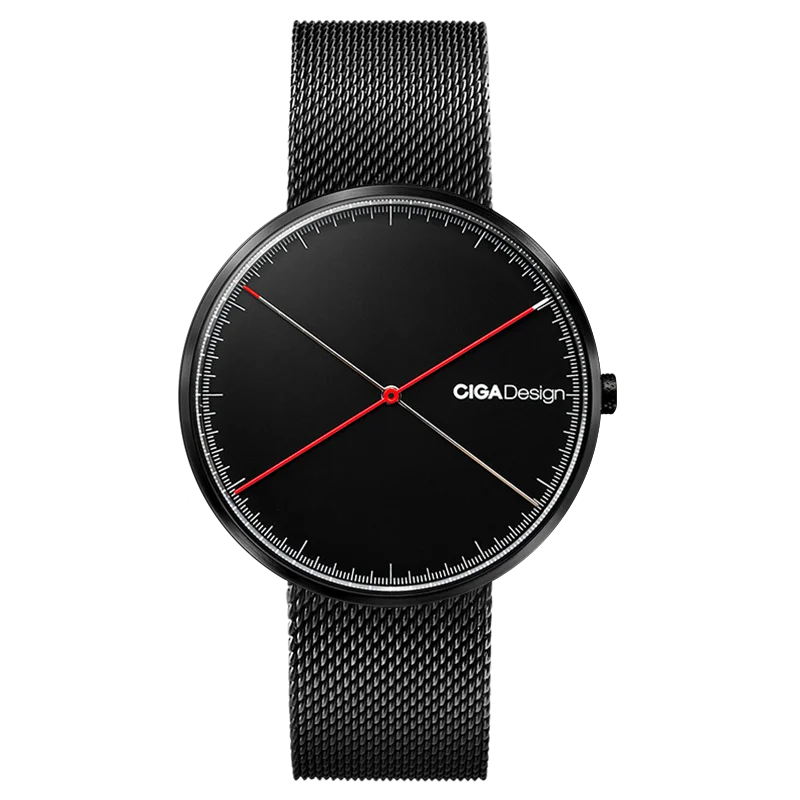 
CIGA Design X Series Hight Quality Fashion Waterproof Stainless Steel Star Steel Strap Quartz Couple Watch 