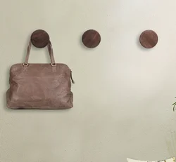 Hot sale creative wall decoration cone shape clothes hook clothes hanging hook wooden clothes hooks