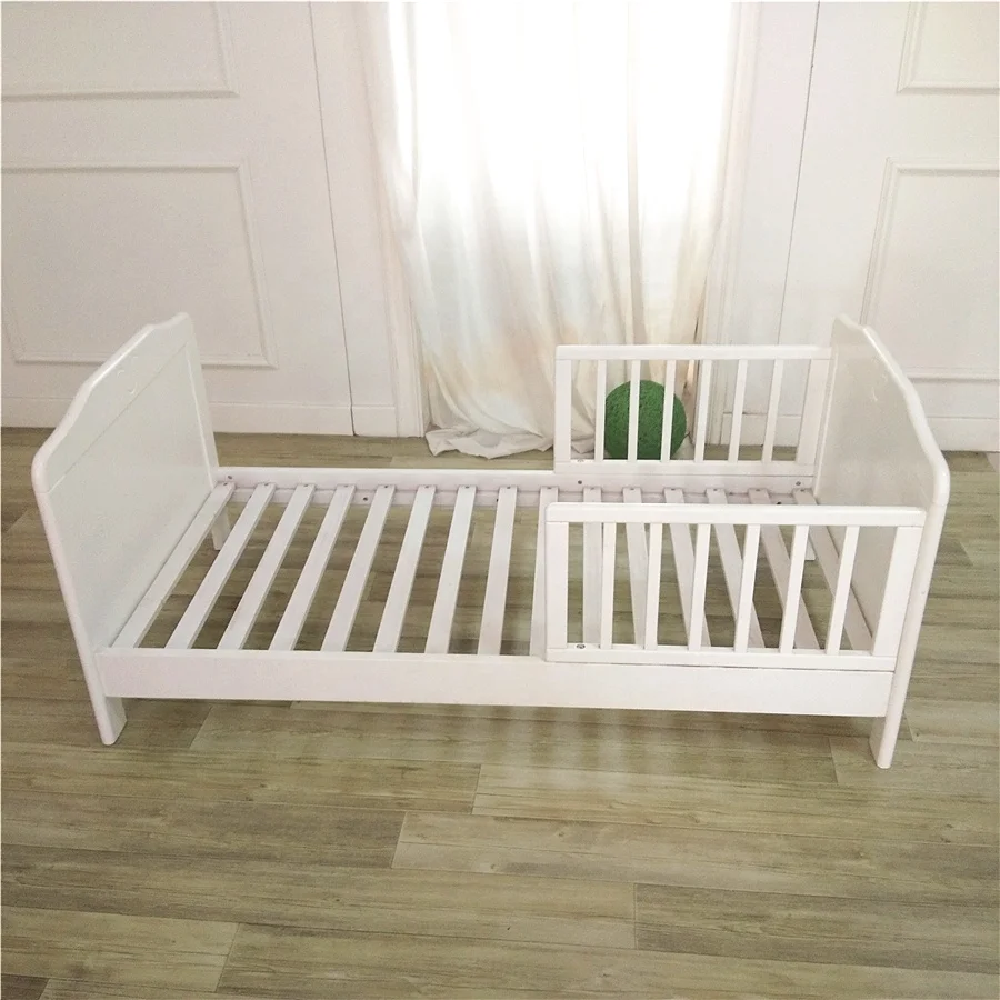 Custom made classic wood toddler bed cheap kids bed