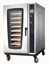 steel stainless electric hot air circulation furnace baking oven