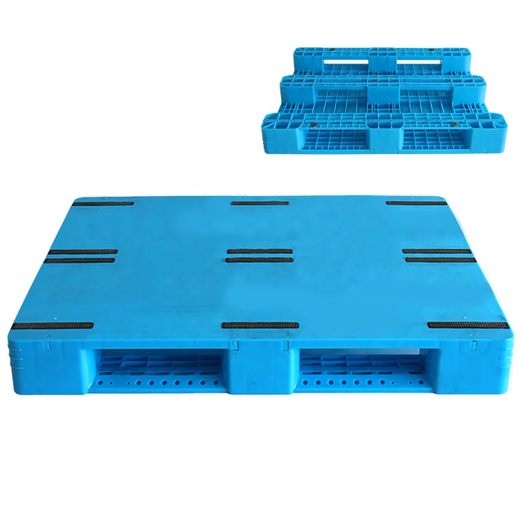 In tangshan sale euro pallet HDPE 7 steel pipes EPAL heavy duty for rack high quality storage plastic pallets