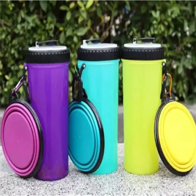 Wholesale Bowl Drinking Portable Pet Dog Water Bottle for Pet Dog