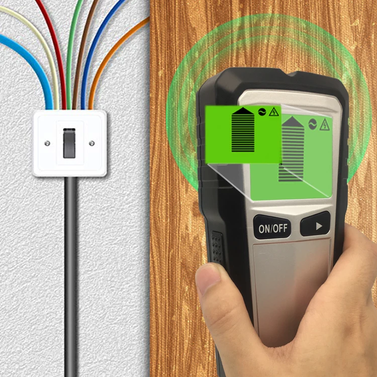 Handled Electronic Multi-functional Metal Wood Detection Function Wall Detector Stud Finder Wall Scanner