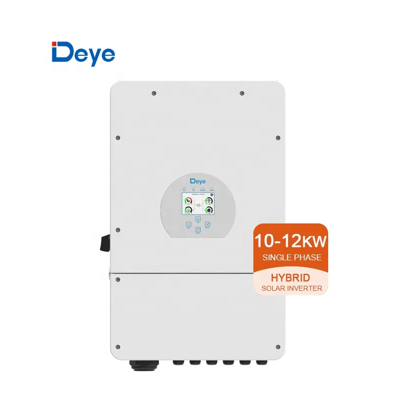 Новый дизайн Deye SUN-12K-SG02LP1-EU-AM3 однофазный Гибридный инвертор 10 кВт 12 с 3 Mpptss для солнечной системы