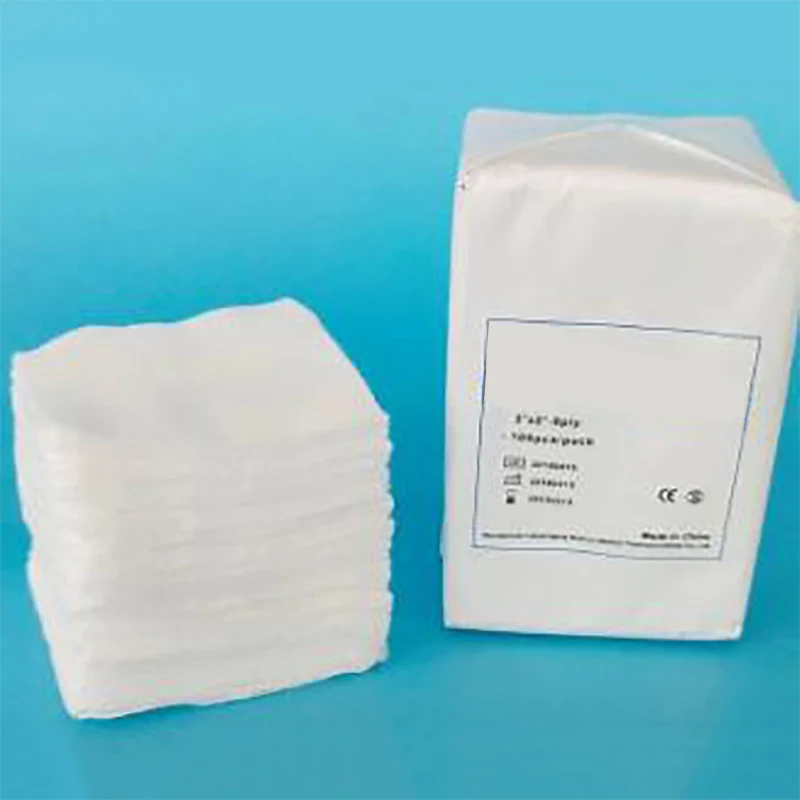 24x20 Mesh 10x20cm Size Made of 100% Cotton Yarn Gauze Swab