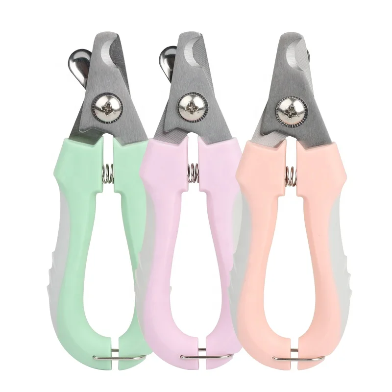 Factory Wholesale Color Box Packaging Pet Nail scissors Dog Nail Cutter Cat Dog Nail Clipper