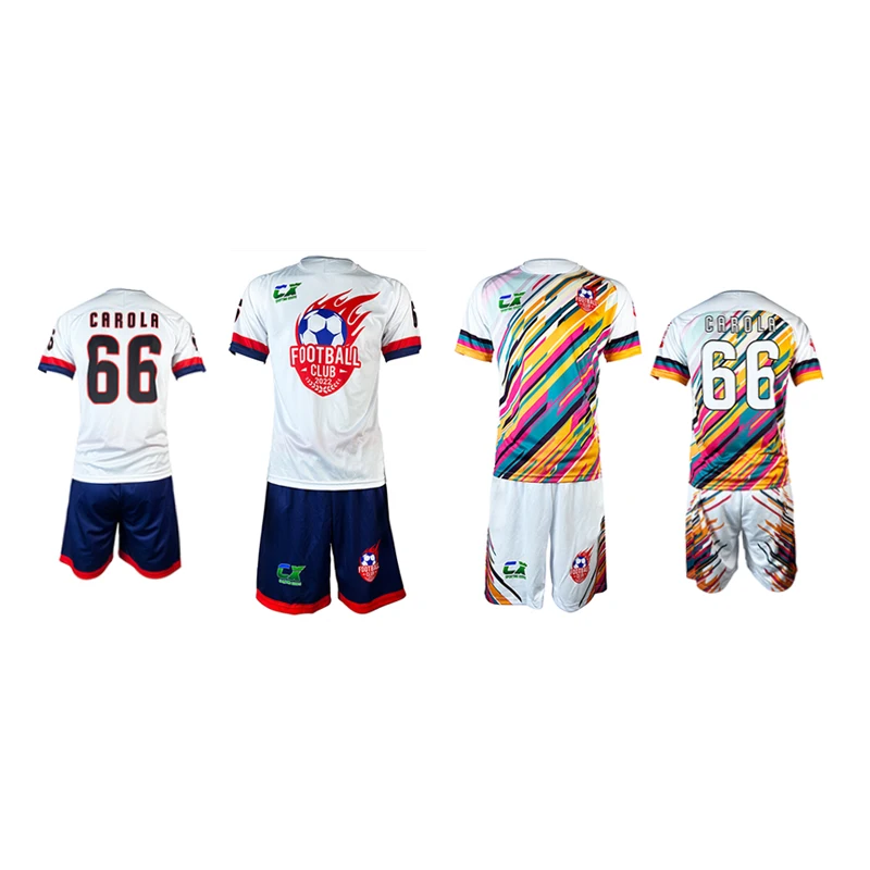 Custom 100% polyester soccer jersey 2022 2023 football jersey soccer team uniform jersey set