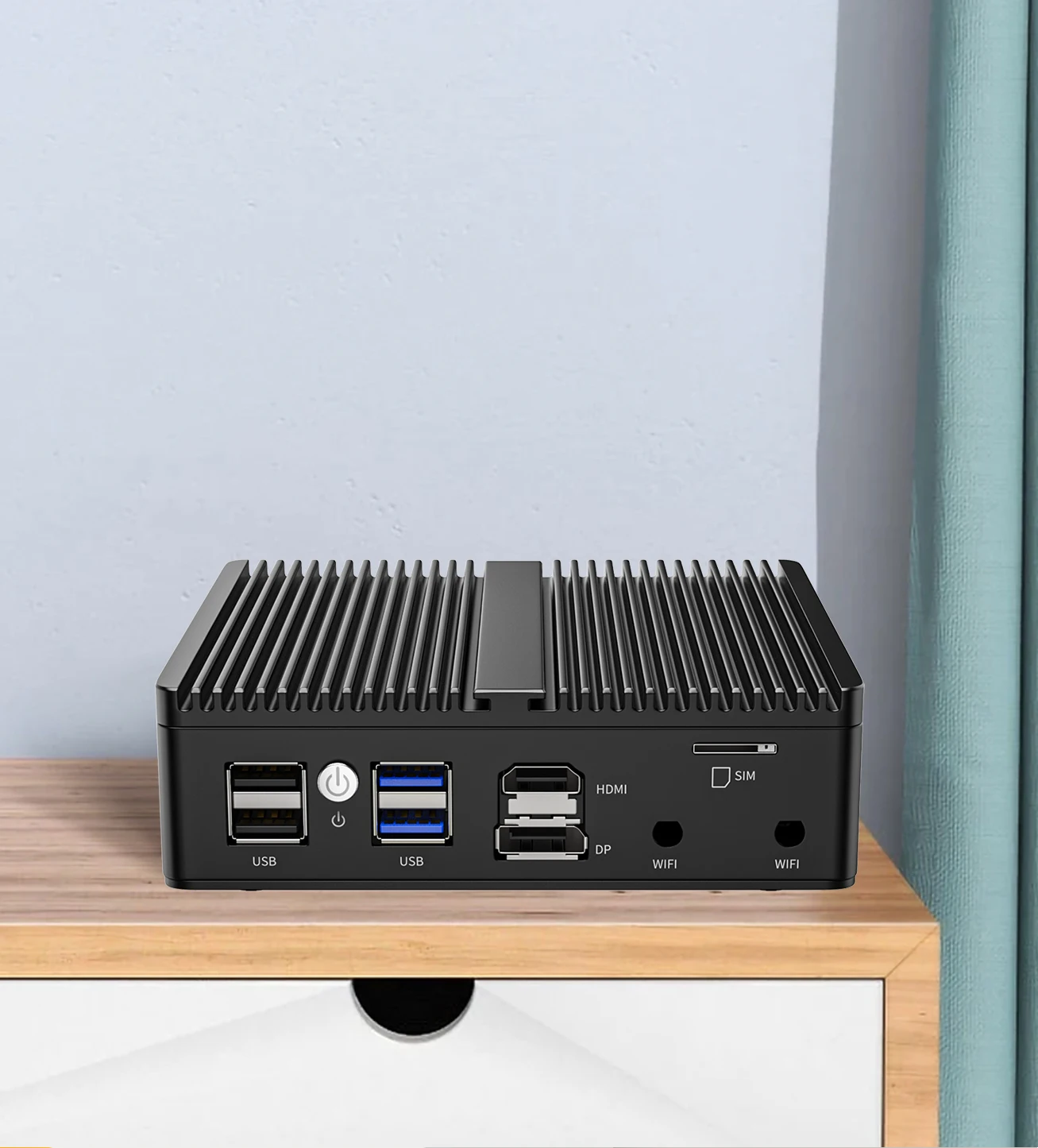 Мини-ПК GF-Link 11 поколения N5105 Barebone | NVME 4 * In-tel 2 5G i225 NICs слот для SIM-карты 1DP 1HDMI