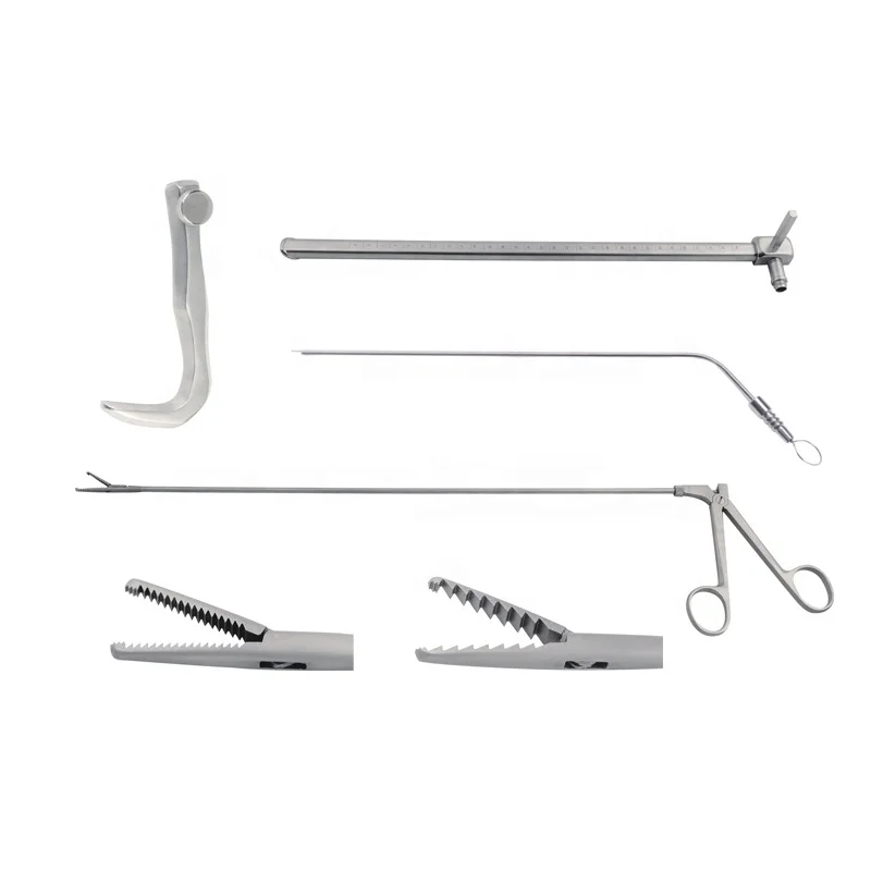 Esophagoscopy Instruments Esophagoscope Set Medical Rigid Oesophagoscope Stainless Steel