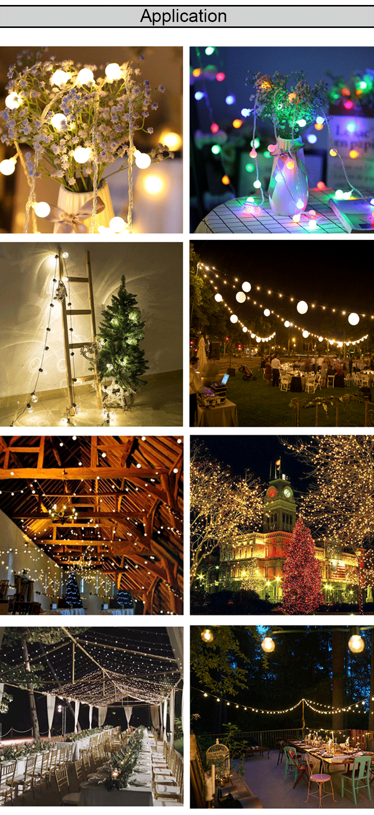 12 volt led low voltage string lights outdoor works with alexa