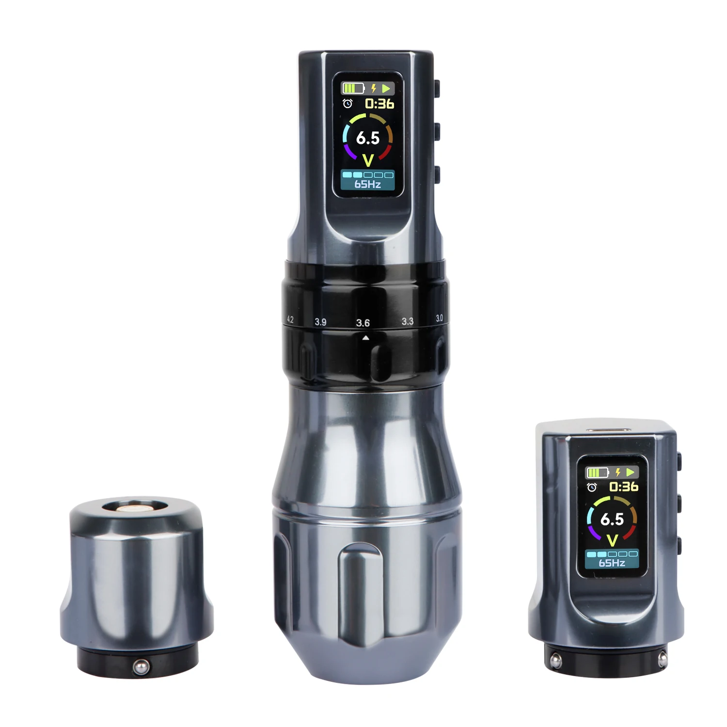 INKONE PRICK Wireless Tattoo Pen Adjustable Stroke 2.4-4.2mm Rotary Tattoo Pen for Body Art