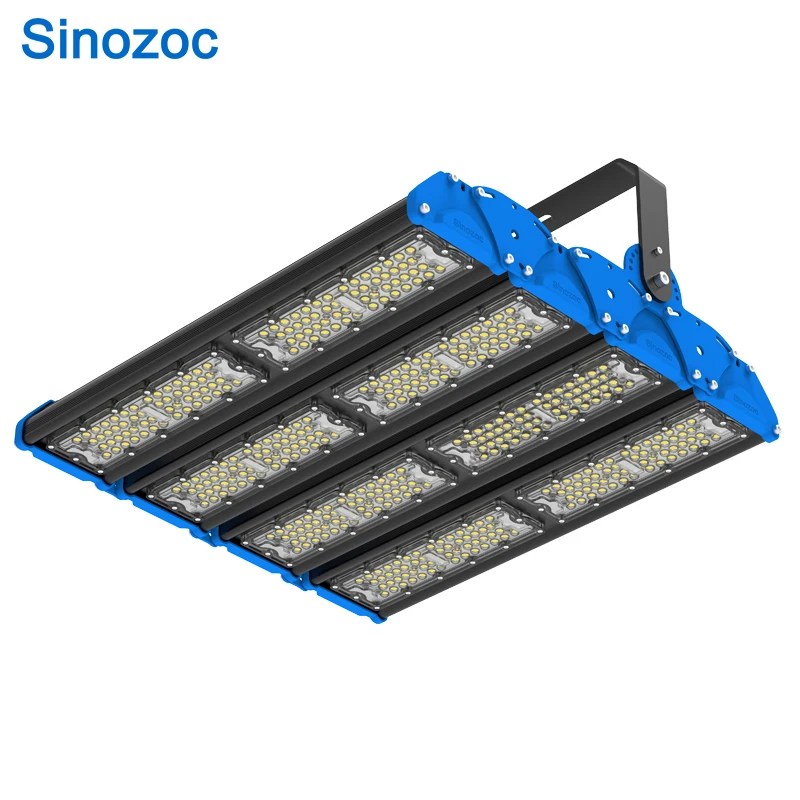 Sinozoc LED Sport Flood Light 200W 300W 4000w 500w 600w Football Stadium Light Modular Design outdoor IP65 for stadium-Leo
