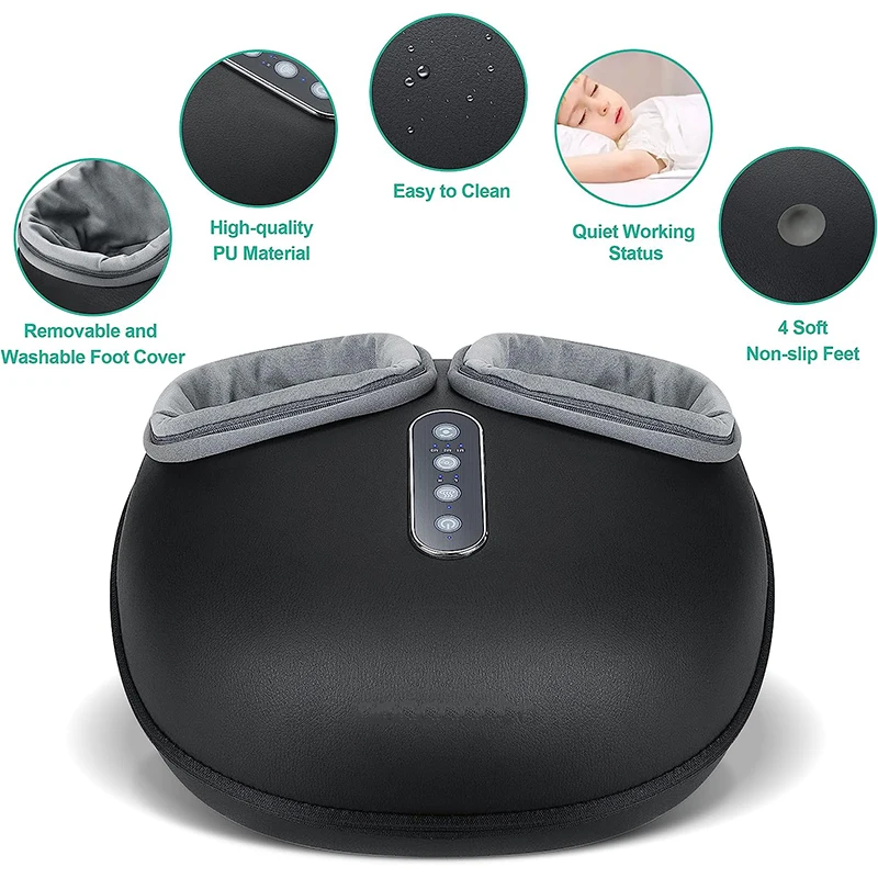 Deep Kneading Shiatsu Foot Massager Machine Foot Massager for Delivers Relief Tired Muscles and Plantar