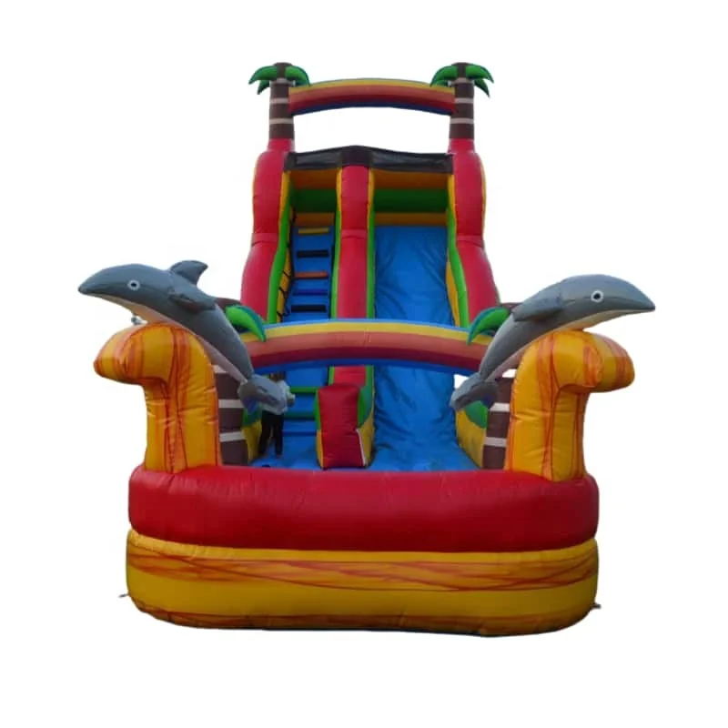 Good Quality inflatable water slide park Equipment big water slide inflatable water slide for swimming pools for party rental