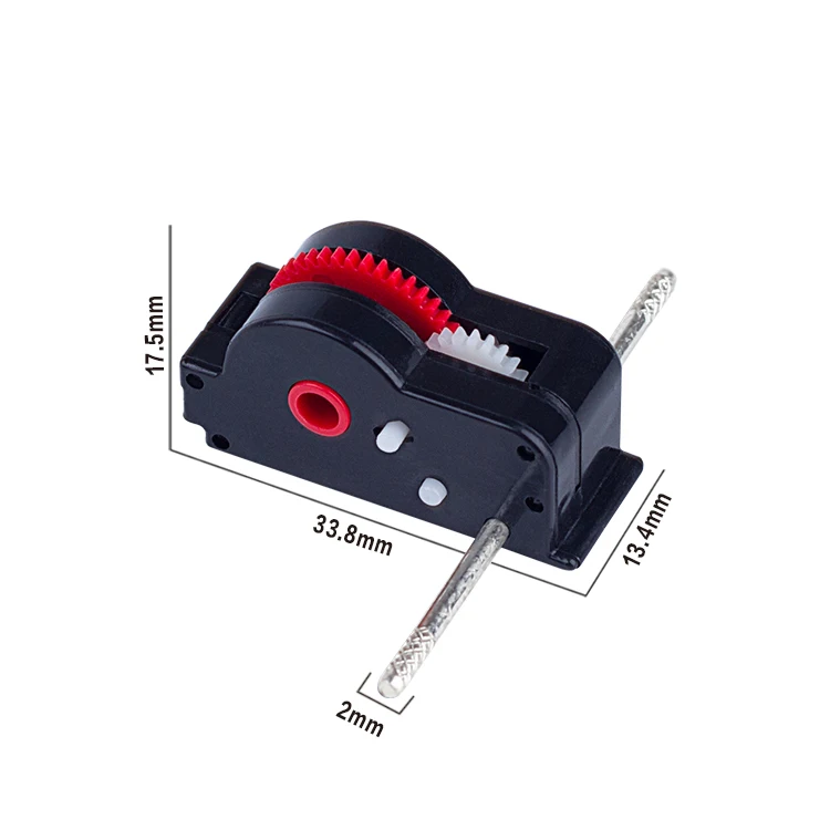 Plastic Material Gear Box Parts Toy Accessories for Pull Back Vehicle Toy