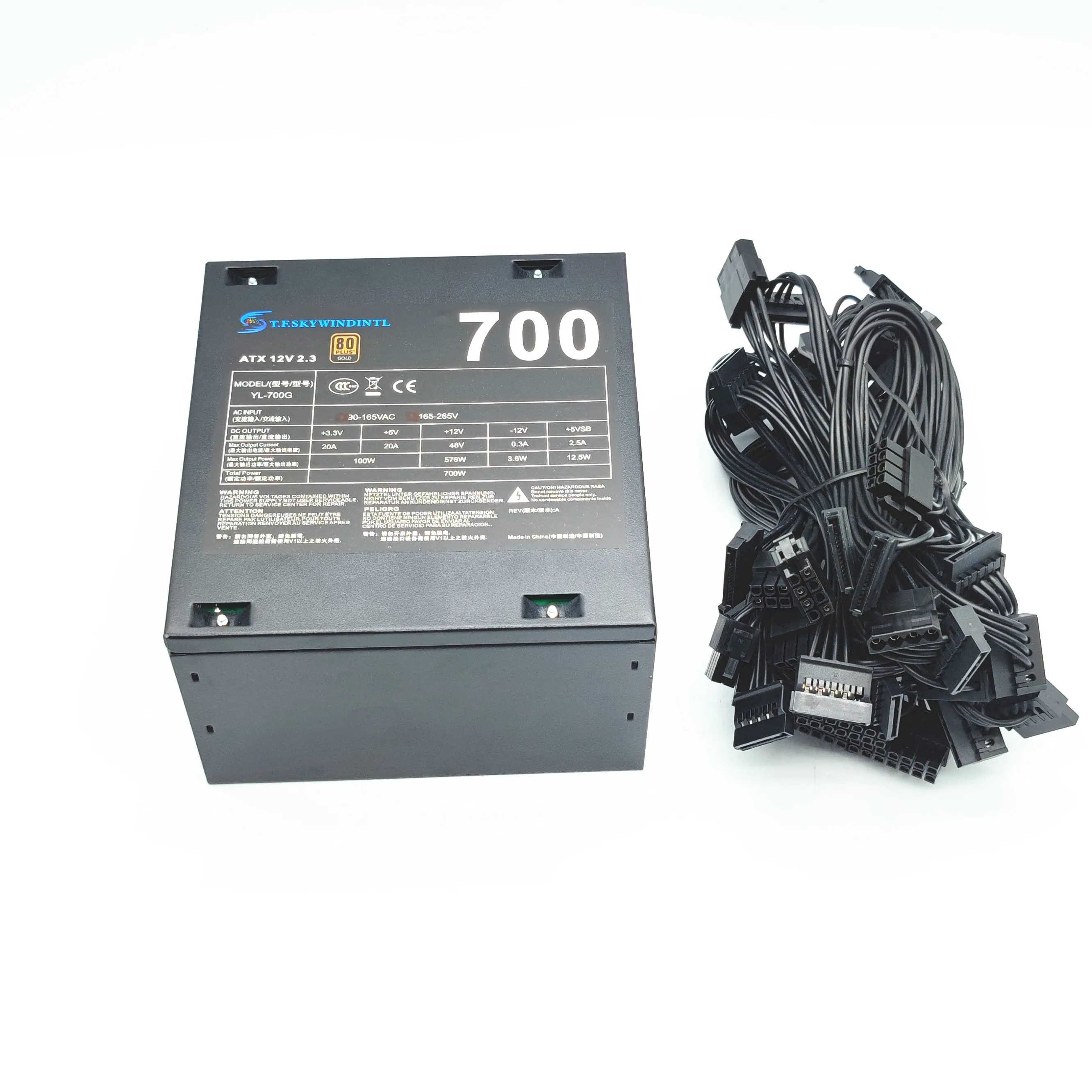 26 SATA PSU PC Source Computer ATX Power Supply PC Rated 700W