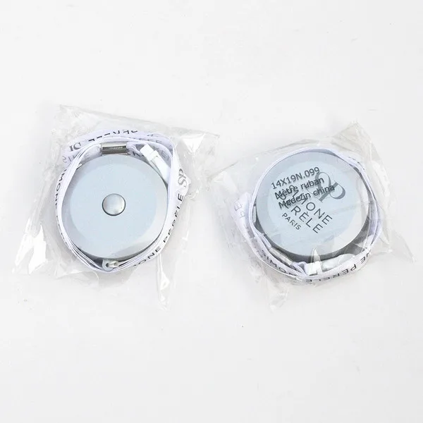 150cm/60inch silver modern measure measuring tape keychain retractable hook special tape measure with level and key chain