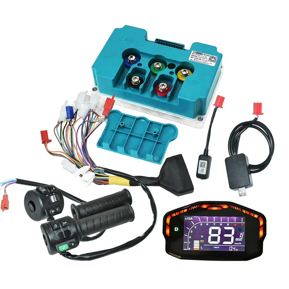 high power high speed electric motor controller fardriver 72680 display qs 273 hub motor 8000w e-bike conversion kit