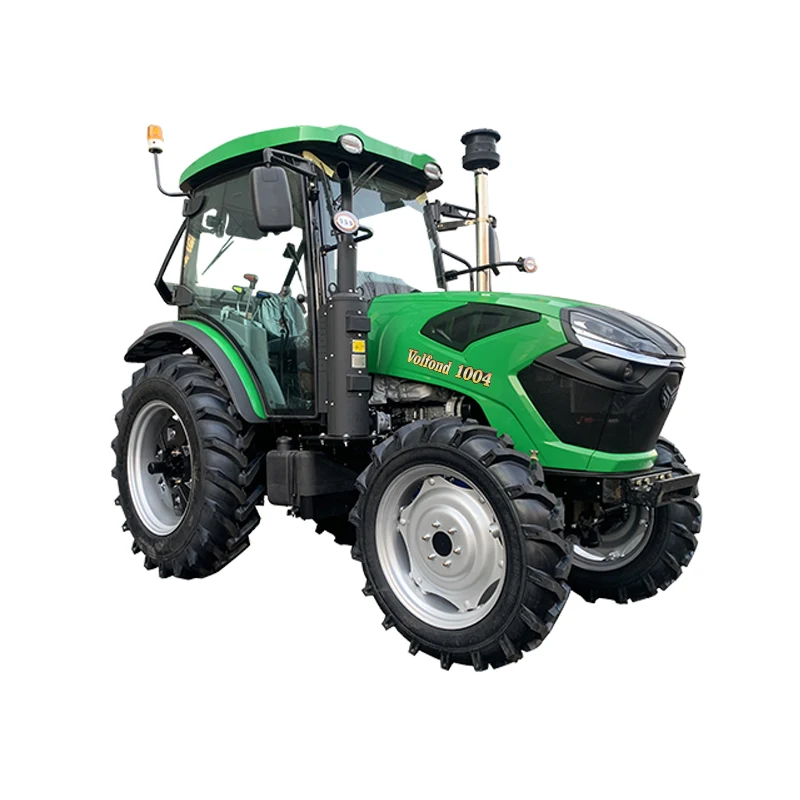 4wd tractor 100hp Weichai Lovol diesel engine for sale with air conditioner cabin