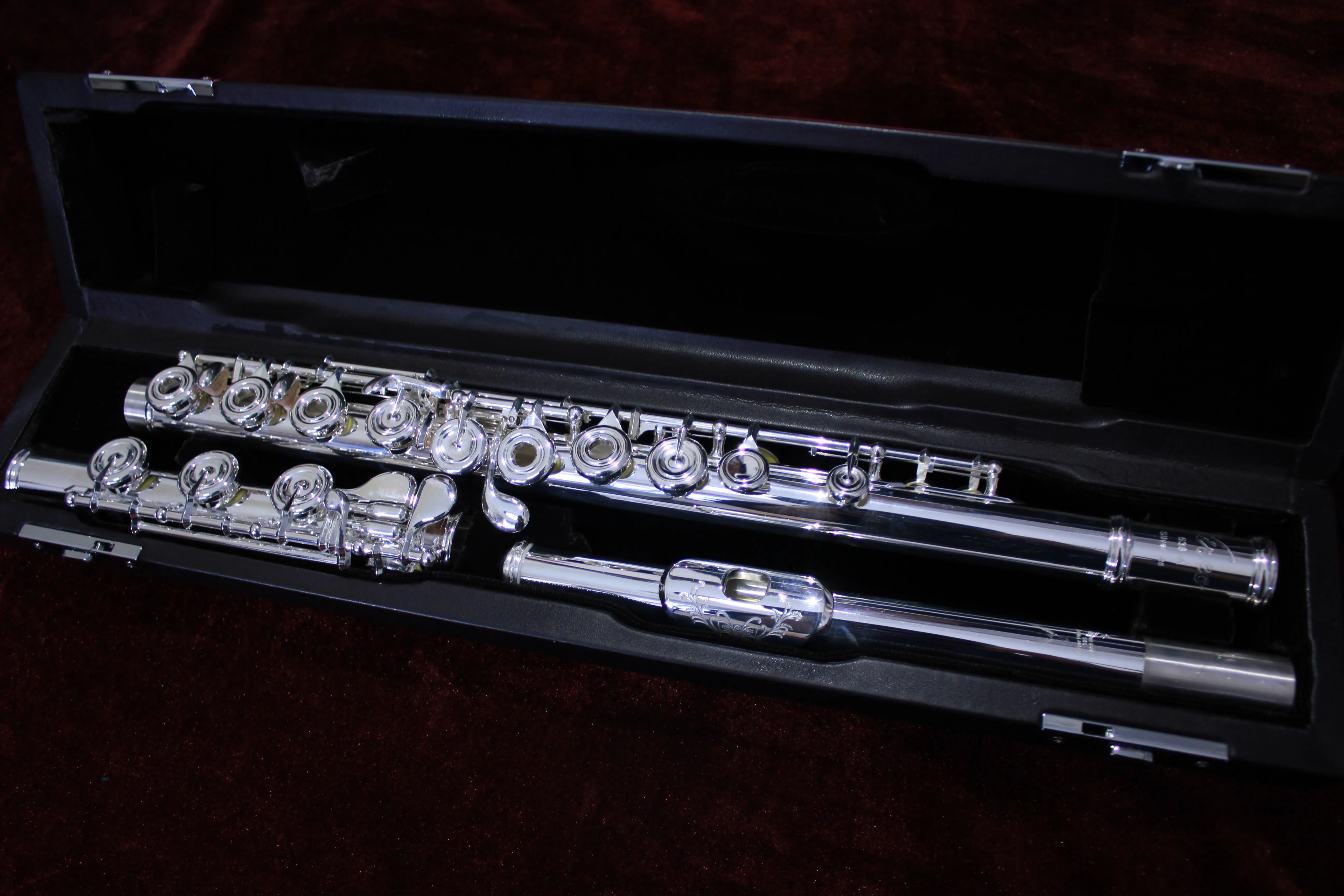 2021 New Technology Professional Recorder Nickel Silver Key E Mechanism Flute For Sale