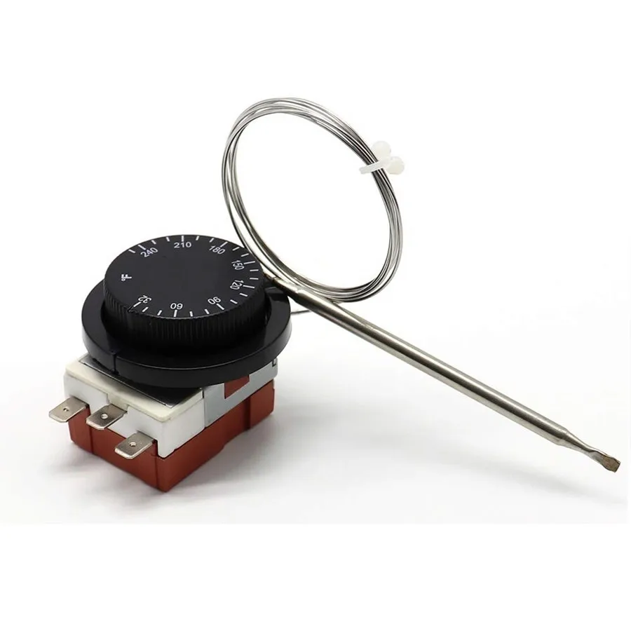 WZA-B Rotary Switch Temperature Controller Capillary Thermostat 50-300 Celsius