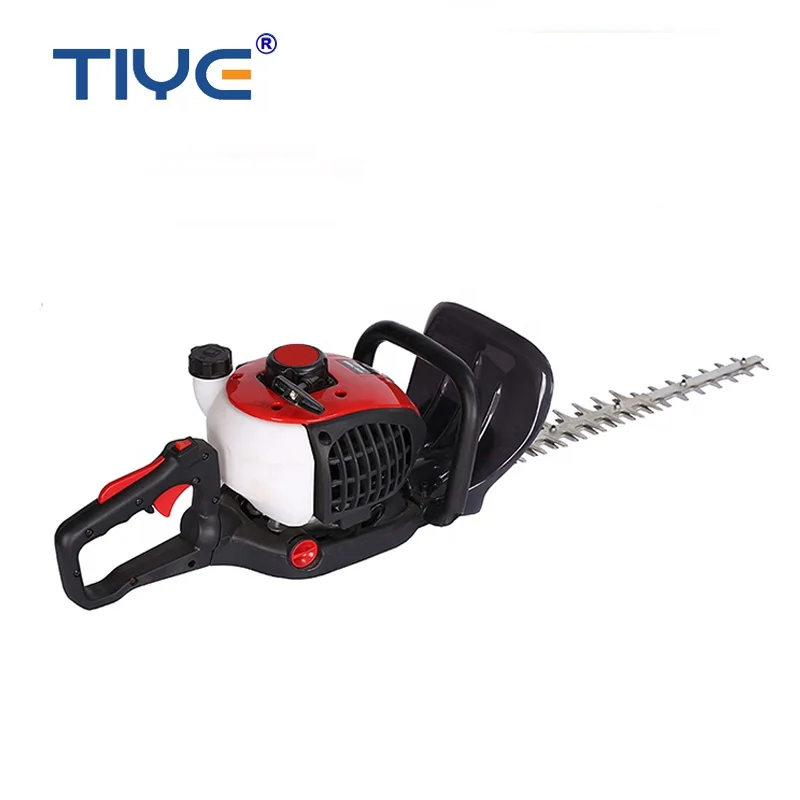 China manufacture gasoline side trimmer 0.9hp garden hydraulic hedge trimmer 23CC