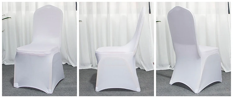 2 Piecescsleep Setr Banquoutfitsdex Chair Covers Elastirobe Suit Plain Dyed Cover Chair Wedding Plaine Teints Elastic Stretch