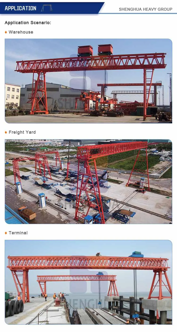 Double Girder Price A Frame Gantry Crane professional double gantry crane