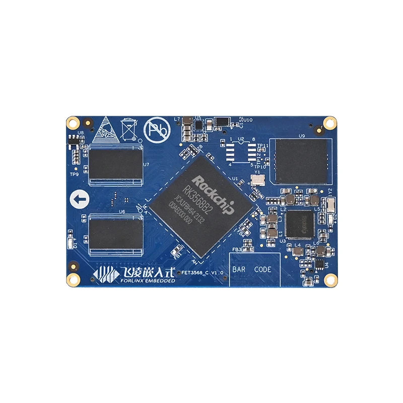 Форлинкс RK3568 SOM RAM1G + ROM8G поддержка Android11/Debian/Ubuntu/Linux система на модуле FET3568-C Плата развития