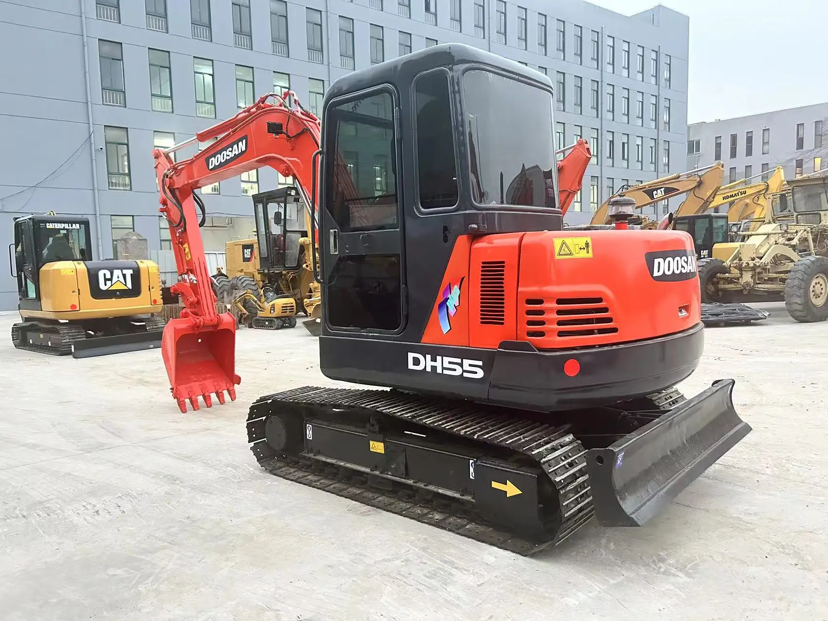 Used Doosan Mini Crawler Excavator Dh55,Doosan Dh55 Dh60-7 Dh70 Dh80 Excavator Made In South Korea,Doosan Dh55 Excavator