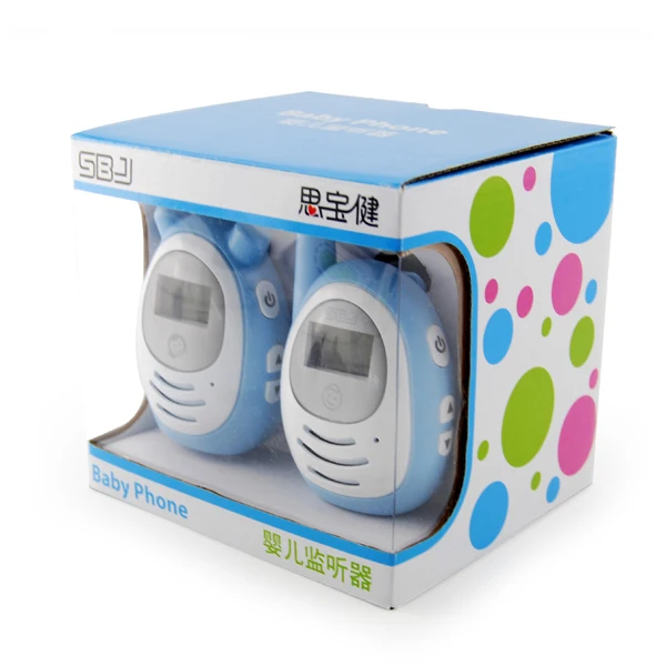 
SBJ 2.4GHz wireless digital baby electronics intercom monitor nanny monitor baby radio phone 