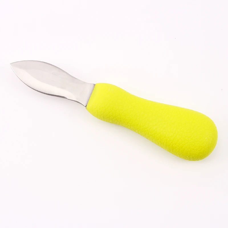 plastic Handle Stainless Steel Oyster knife  sharp blade seafood Opener kitchen tool