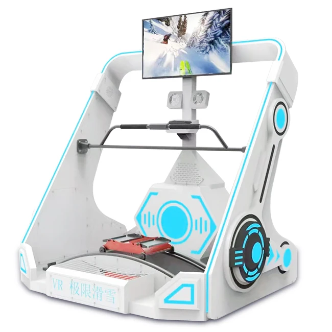 9D Vr game machine skiing Simulator dynamic Simulator Indoor Ski Simulator 9D Vr Ski Machine