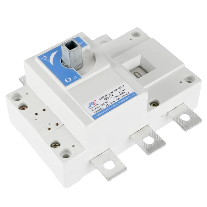 250A 3p 4p electrical switches 15kv outdoor disconnect switch low voltage disconnect switch