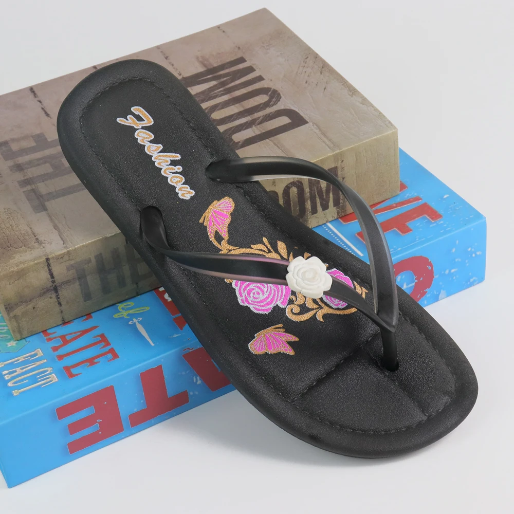 Factory Wholesale Luxury Brand Shoes Flip Flops Islander Slippers For Women