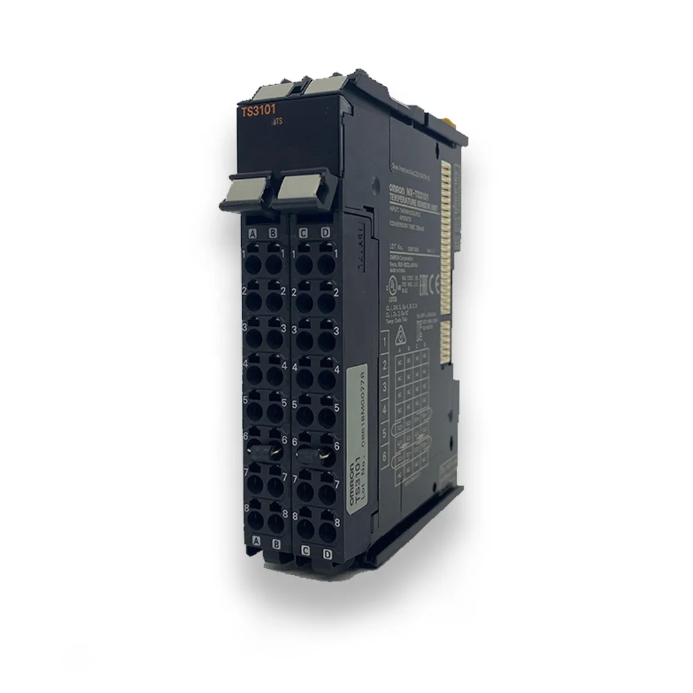 A wide range of digital I/O units   high-speed synchronous control NX-TS3201