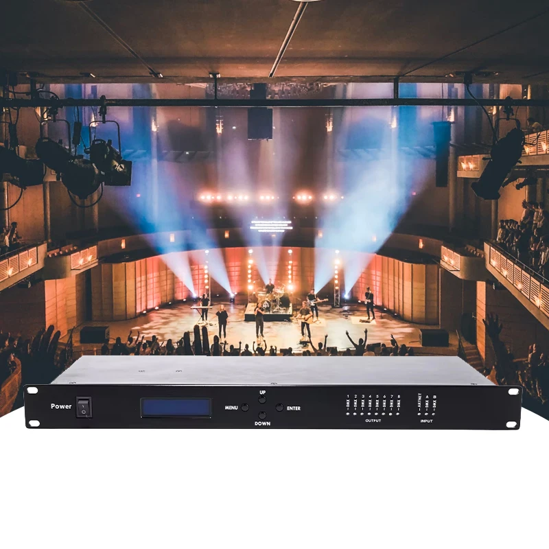8 портов Artnet /SCAN /DMX пиксельный светодиодный контроллер DMX512 DJ Stage Events led Light Control Artnet to Dmx конвертер