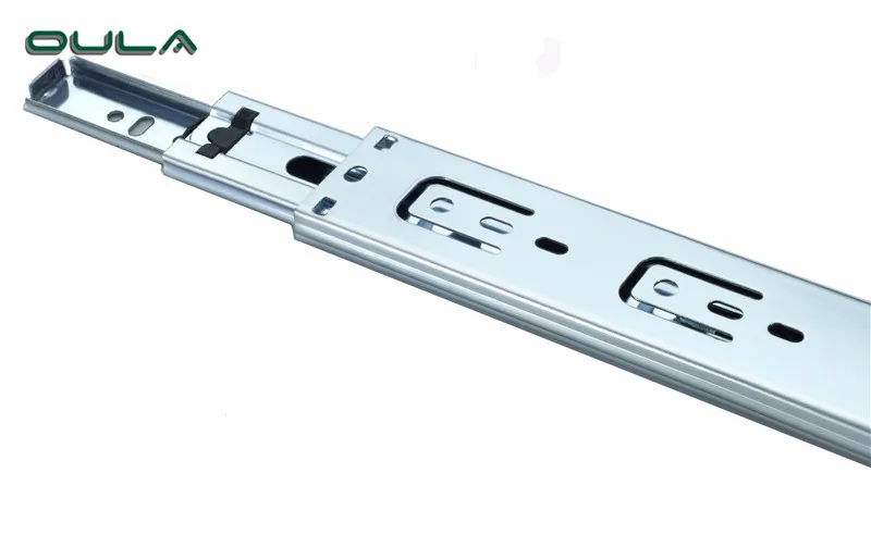 3 fold telescopic channel manufacturing machine full extension quality material telescopic sliding rail