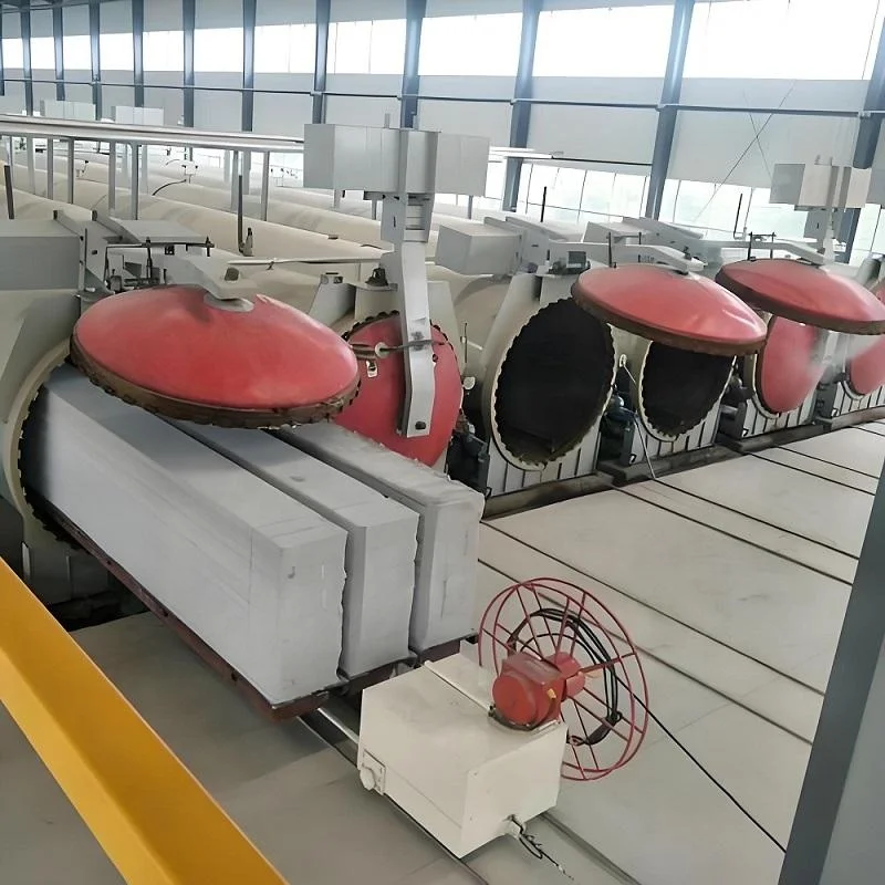 Turnkey Automatic 300000m3 AAC Block Plant Production Line Autoclaved Aerated Concrete Block Machine with Sand Lime Material