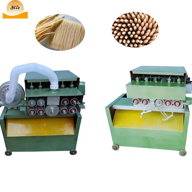 Automatic wooden skewer making machine bamboo toothpick machine maker