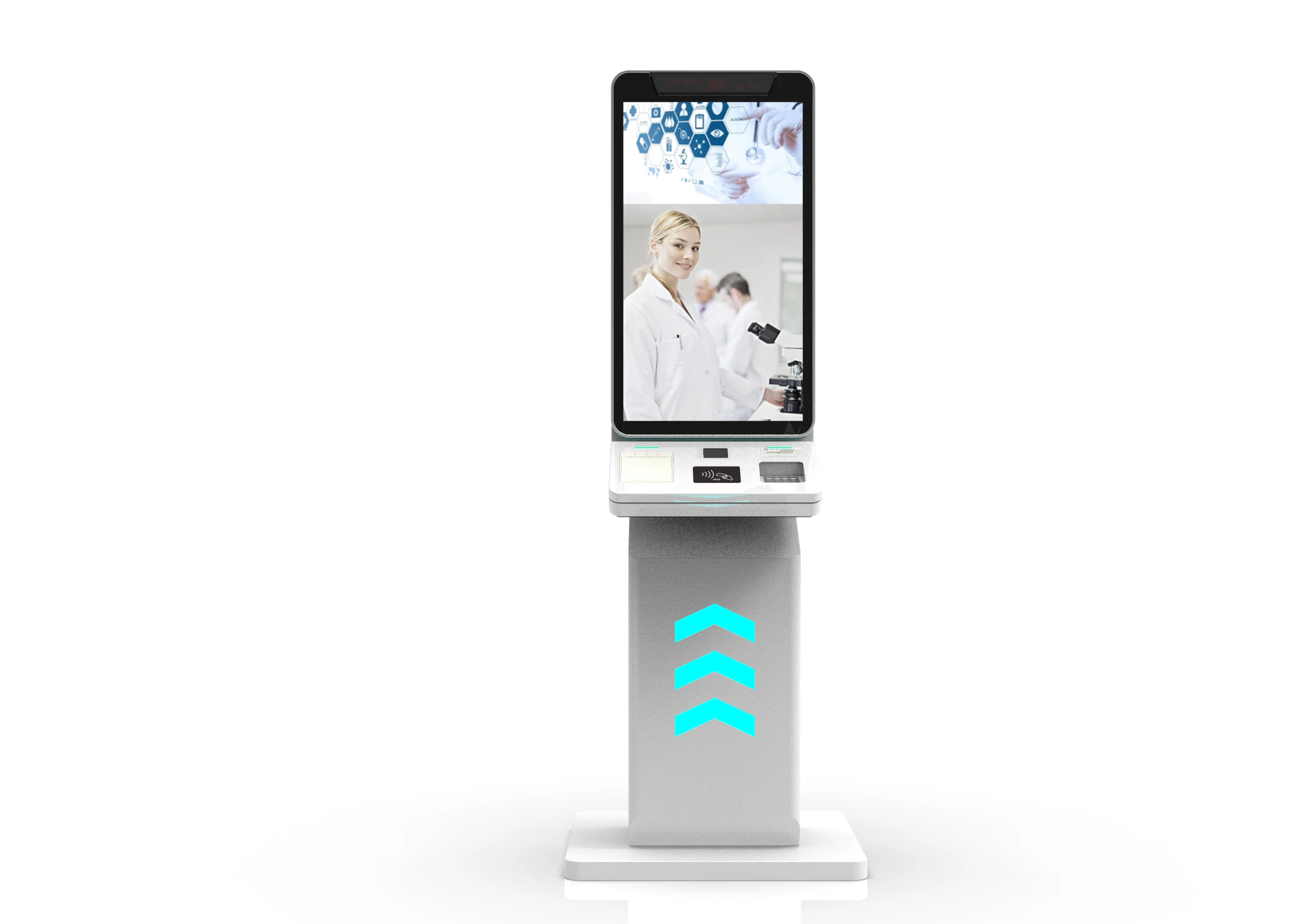 OEM ODM 32 inch kiosk touch all in one self ordering and payment system Pos kiosk