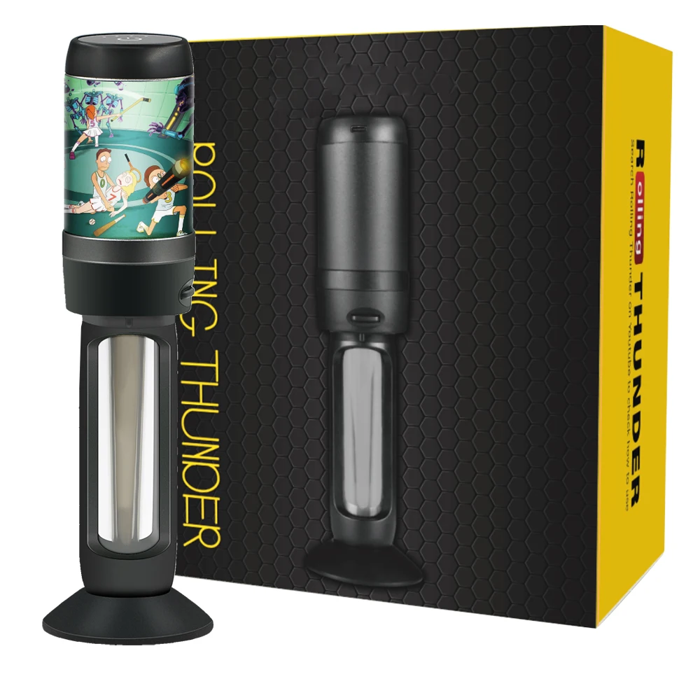 Roxyrolla Wholesale Custom LOGO Filling Electric Herb Grinder And Dispenser Tectonic9 Grinder Grinder Set