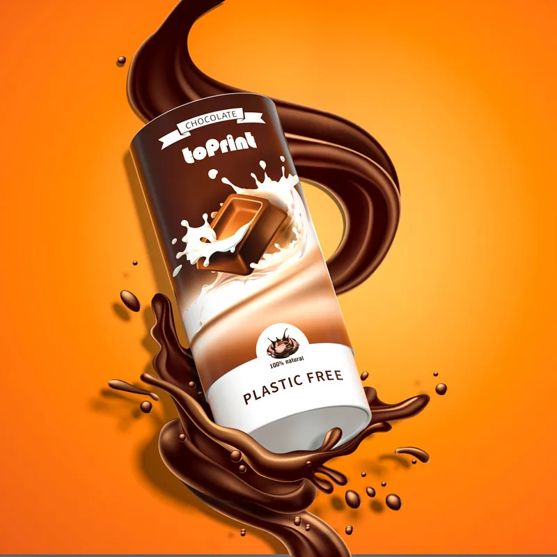 Eco Friendly Fancy Chocolate Packaging Box Empty Recycled Gift Boxes Direct Contact Food Paper Box