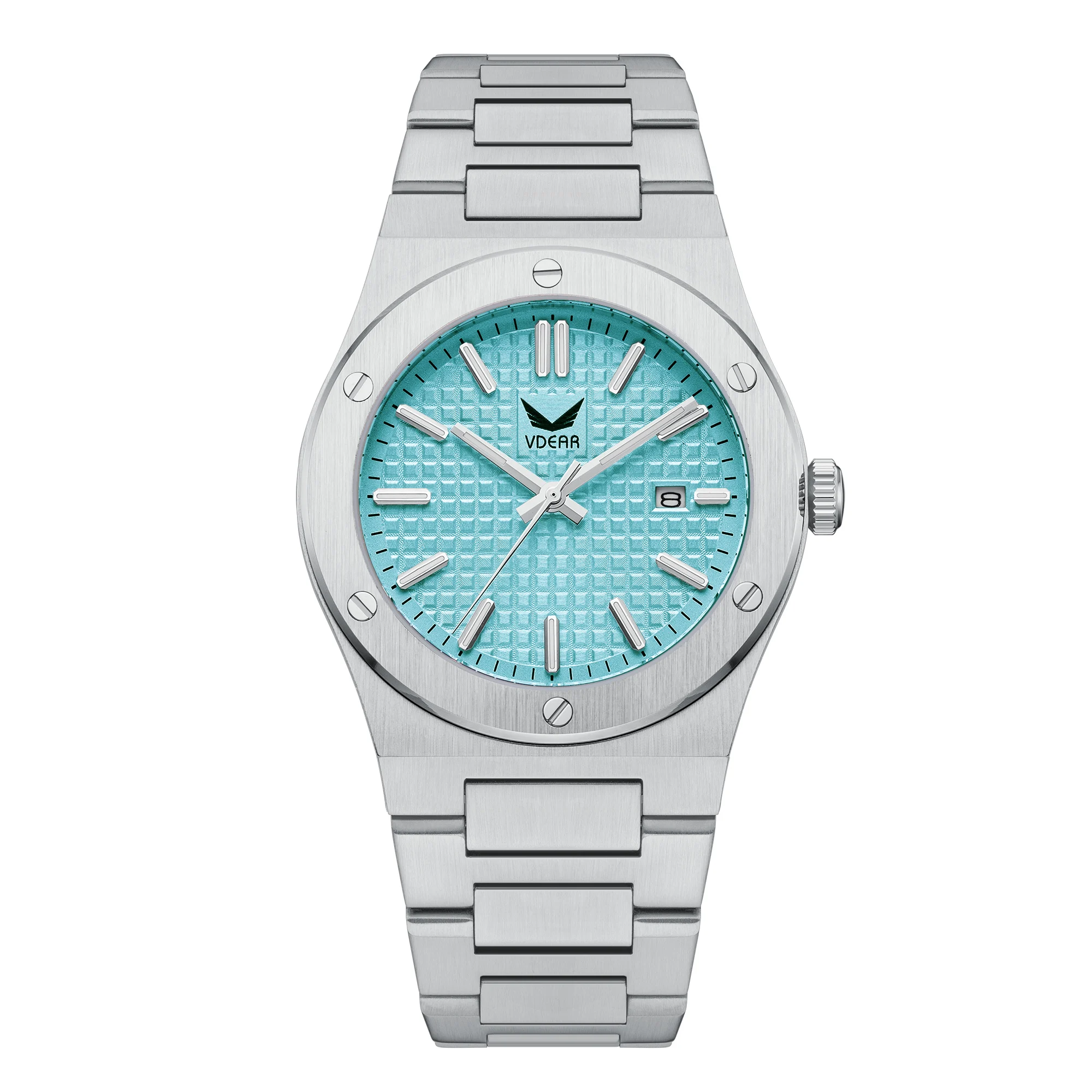 Мужские кварцевые часы с логотипом