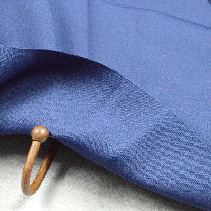  190t Four Side 100d Spandex Lining With Slub Flat Weave Polyester Stretch Taffeta Fabric For Evening Casual